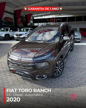FIAT TORO 2.0 16V TURBO DIESEL RANCH 4WD AT9 FIAT TORO 2.0 16V TURBO DIESEL RANCH 4WD AT9